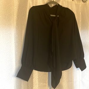 Black Dress Blouse / Dressy/office/Party/Casual/Any Occasion. Machine Wash.